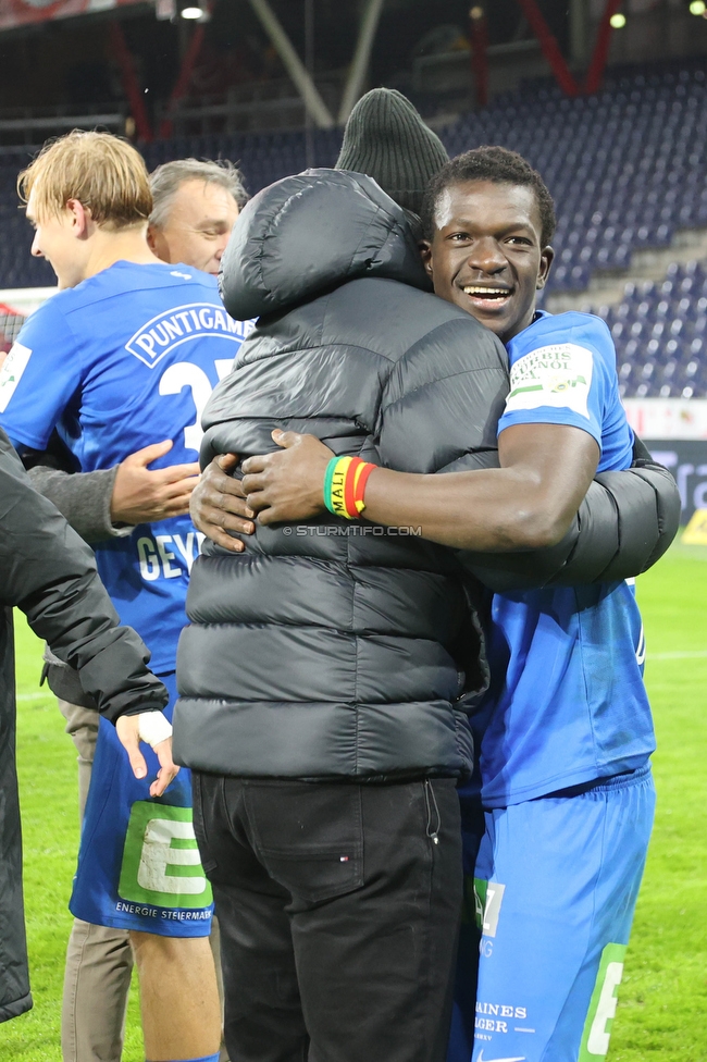 Salzburg - Sturm Graz
OEFB Cup, Viertelfinale, FC RB Salzburg - SK Sturm Graz, Stadion Wals Siezenheim, 03.02.2023. 

Foto zeigt Amadou Dante (Sturm)
