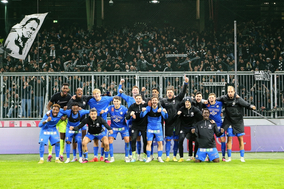 Salzburg - Sturm Graz
OEFB Cup, Viertelfinale, FC RB Salzburg - SK Sturm Graz, Stadion Wals Siezenheim, 03.02.2023. 

Foto zeigt die Mannschaft von Sturm
