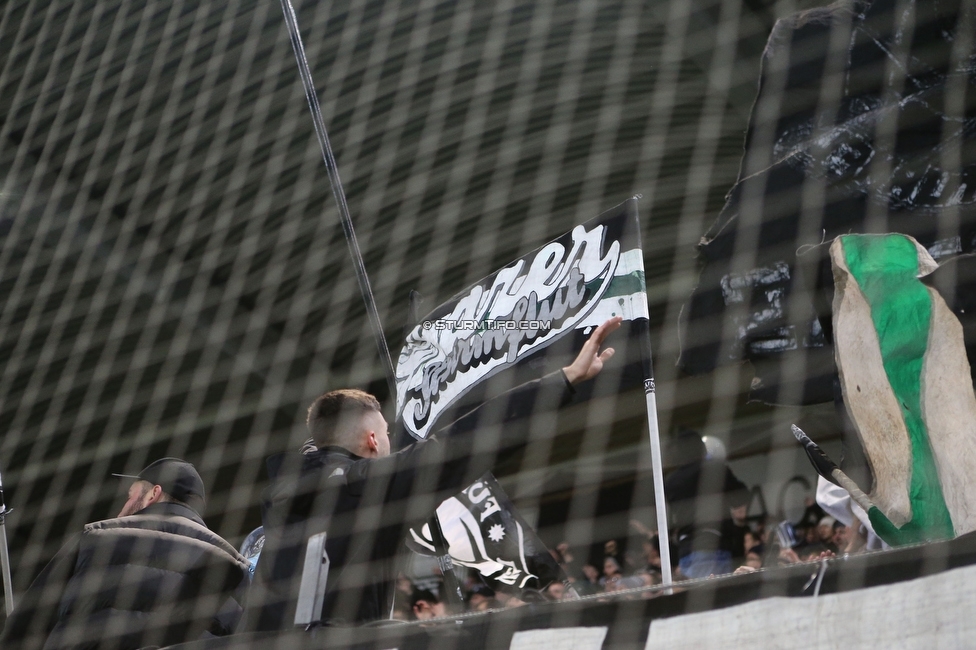 Sturm Graz - Klagenfurt
Oesterreichische Fussball Bundesliga, 19. Runde, SK Sturm Graz - SK Austria Klagenfurt, Stadion Liebenau, 25.02.2023. 

Foto zeigt Fans von Sturm
