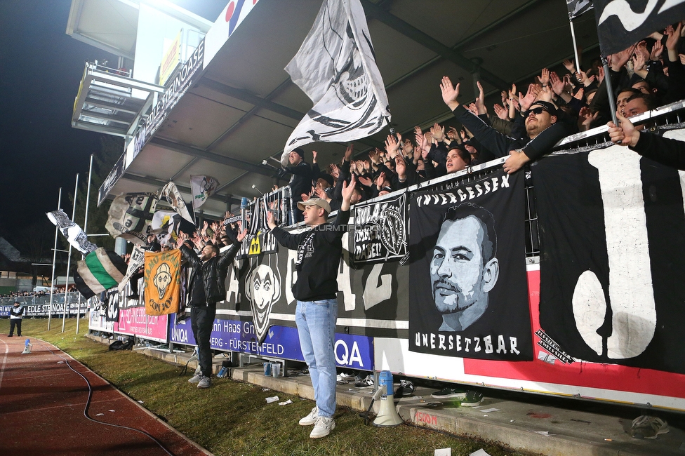 Hartberg - Sturm Graz
Oesterreichische Fussball Bundesliga, 18. Runde, TSV Hartberg - SK Sturm Graz, TSV Stadion Hartberg , 18.02.2023. 

Foto zeigt
