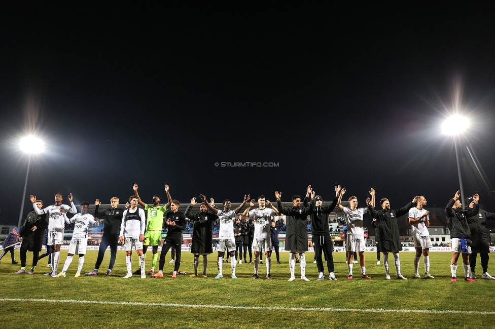 Hartberg - Sturm Graz
Oesterreichische Fussball Bundesliga, 18. Runde, TSV Hartberg - SK Sturm Graz, TSV Stadion Hartberg , 18.02.2023. 

Foto zeigt die Mannschaft von Sturm
