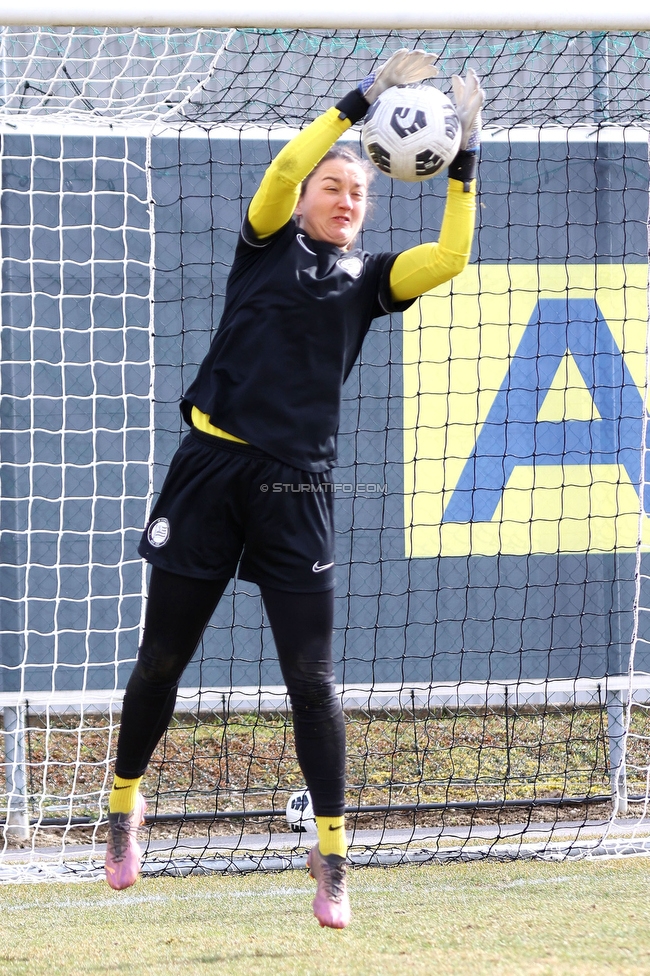 Sturm Graz - Neulengbach
OEFB Frauen Cup, SK Sturm Graz - USV Neulengbach, Trainingszentrum Messendorf Graz, 12.03.2023. 

Foto zeigt Vanessa Gritzner (Sturm Damen)
