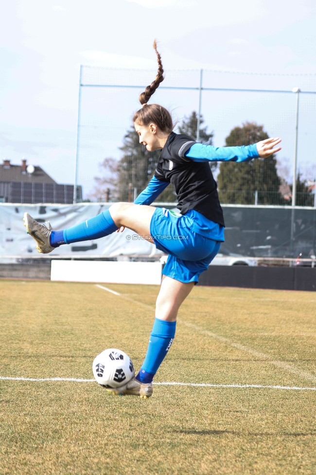 Sturm Graz - Neulengbach
OEFB Frauen Cup, SK Sturm Graz - USV Neulengbach, Trainingszentrum Messendorf Graz, 12.03.2023. 

Foto zeigt Julia Magerl (Sturm Damen)
