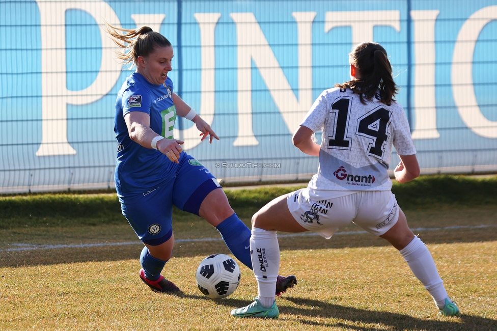 Sturm Graz - Neulengbach
OEFB Frauen Cup, SK Sturm Graz - USV Neulengbach, Trainingszentrum Messendorf Graz, 12.03.2023. 

Foto zeigt Julia Matuschewski (Sturm Damen)
