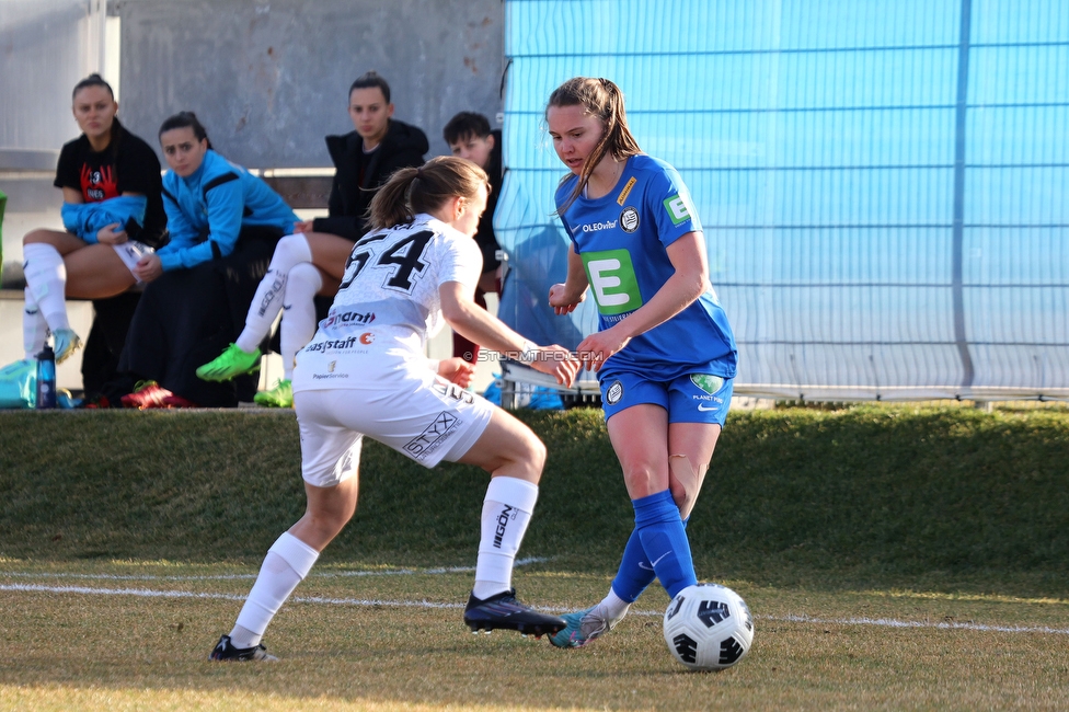 Sturm Graz - Neulengbach
OEFB Frauen Cup, SK Sturm Graz - USV Neulengbach, Trainingszentrum Messendorf Graz, 12.03.2023. 

Foto zeigt Lilli Purtscheller (Sturm Damen)
