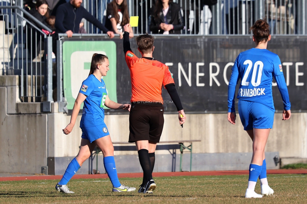 Sturm Graz - Neulengbach
OEFB Frauen Cup, SK Sturm Graz - USV Neulengbach, Trainingszentrum Messendorf Graz, 12.03.2023. 

Foto zeigt Julia Keutz (Sturm Damen)
