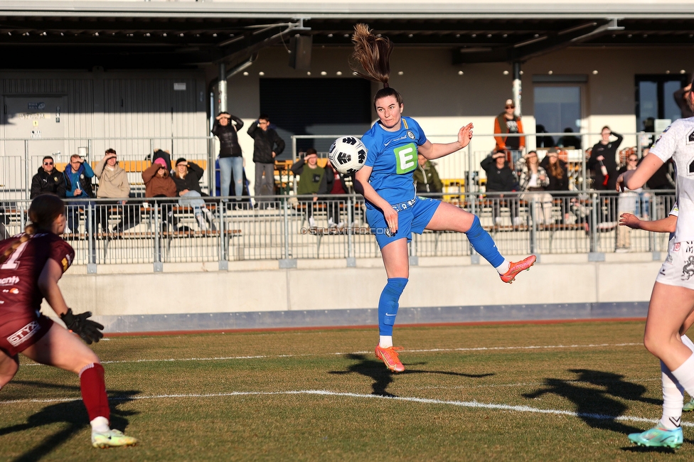 Sturm Graz - Neulengbach
OEFB Frauen Cup, SK Sturm Graz - USV Neulengbach, Trainingszentrum Messendorf Graz, 12.03.2023. 

Foto zeigt Linda Mittermair (Sturm Damen)
