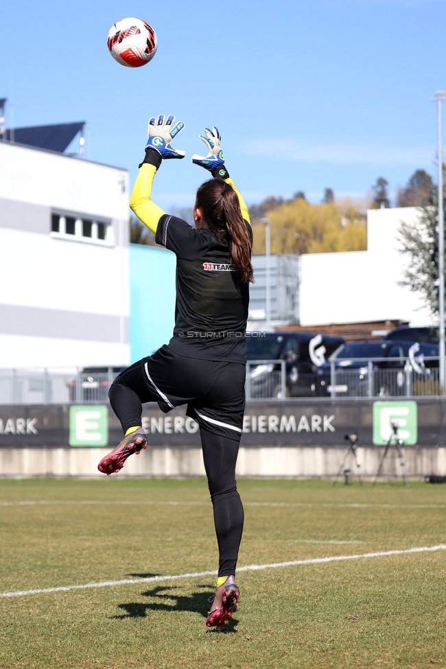 Sturm Damen - Kleinmuenchen BW Linz
OEFB Frauen Bundesliga, 10. Runde, SK Sturm Graz Damen - SPG UNION Kleinmuenchen Blau-Weiss Linz, Trainingszentrum Messendorf, 18.03.2023. 

Foto zeigt Vanessa Gritzner (Sturm Damen)
