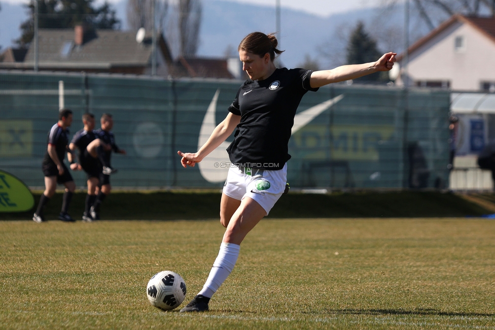 Sturm Damen - Kleinmuenchen BW Linz
OEFB Frauen Bundesliga, 10. Runde, SK Sturm Graz Damen - SPG UNION Kleinmuenchen Blau-Weiss Linz, Trainingszentrum Messendorf, 18.03.2023. 

Foto zeigt Sophie Maierhofer (Sturm Damen)
