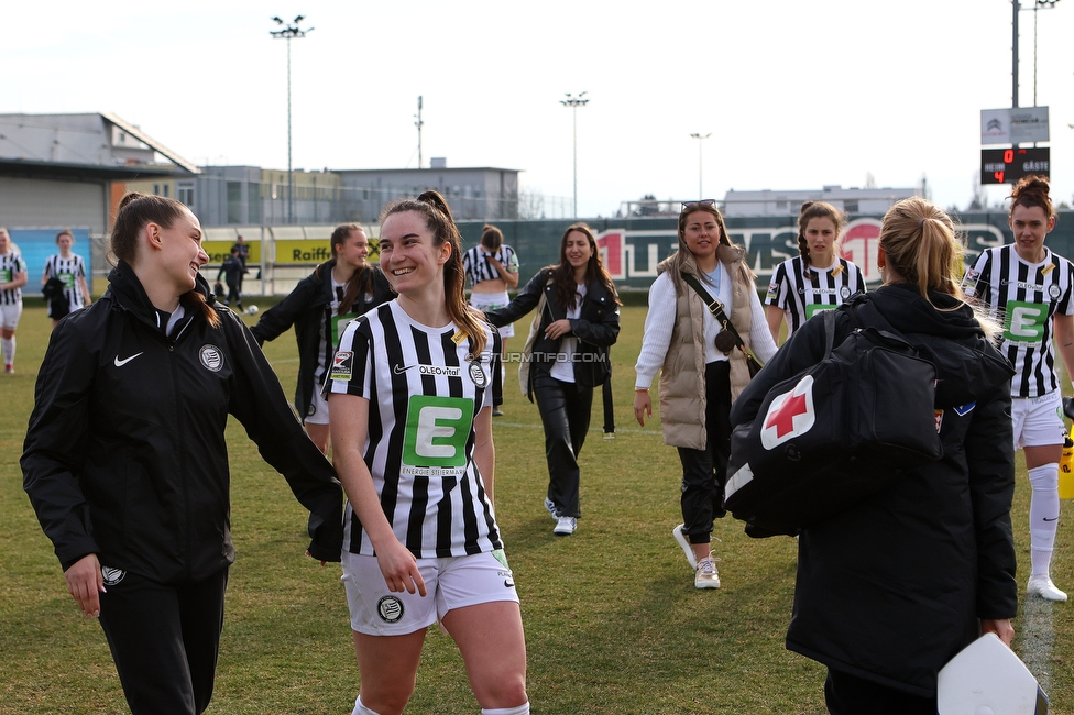 Sturm Damen - Kleinmuenchen BW Linz
OEFB Frauen Bundesliga, 10. Runde, SK Sturm Graz Damen - SPG UNION Kleinmuenchen Blau-Weiss Linz, Trainingszentrum Messendorf, 18.03.2023. 

Foto zeigt Linda Mittermair (Sturm Damen)
