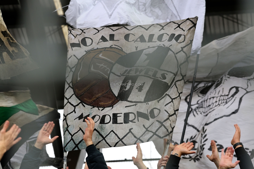 Tirol - Sturm Graz
Oesterreichische Fussball Bundesliga, 22. Runde, WSG Tirol - SK Sturm Graz, Tivoli Stadion Innsbruck, 19.03.2023. 

Foto zeigt Fans von Sturm
