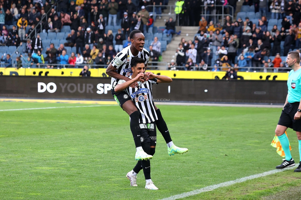 Sturm Graz - Rapid
Oesterreichische Fussball Bundesliga, 23. Runde, SK Sturm Graz - SK Rapid Wien, Stadion Liebenau Graz, 02.04.2023. 

Foto zeigt Manprit Sarkaria (Sturm)
