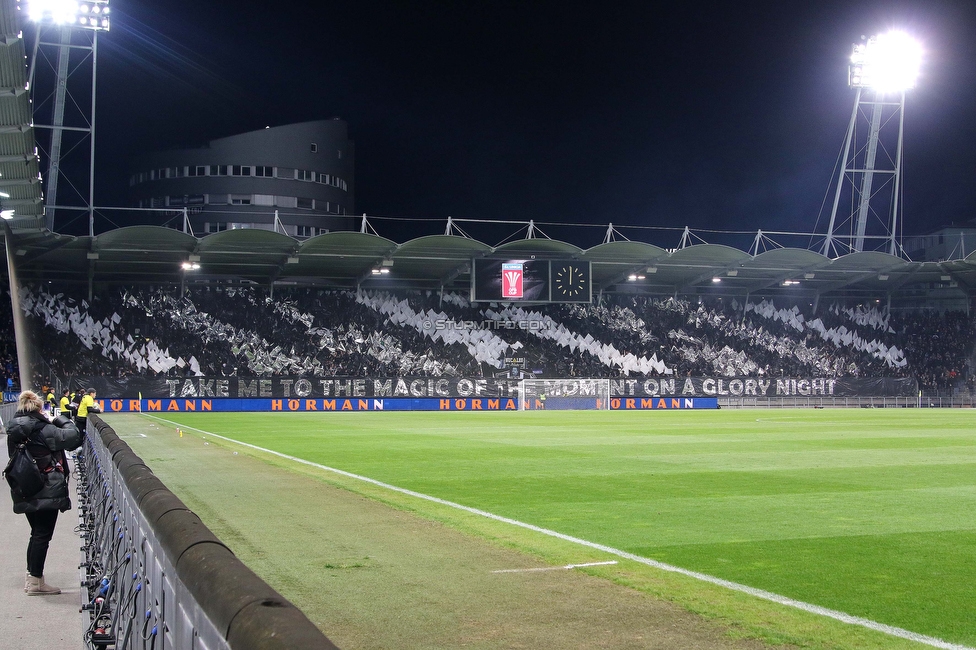 Sturm Graz - LASK
OEFB Cup, Halbfinale, SK Sturm Graz - LASK, Stadion Liebenau Graz, 06.04.2023. 

Foto zeigt
