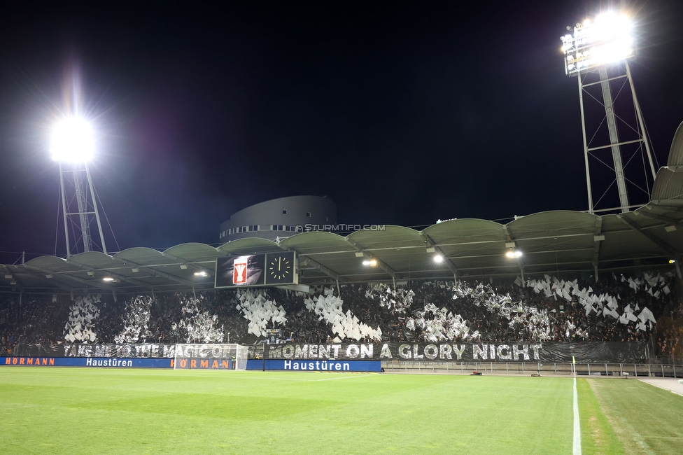 Sturm Graz - LASK
OEFB Cup, Halblfinale, SK Sturm Graz - LASK, Stadion Liebenau Graz, 06.04.2023. 

Foto zeigt Fans von Sturm
