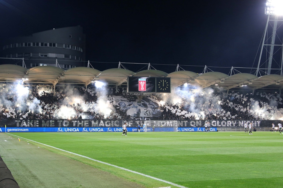 Sturm Graz - LASK
OEFB Cup, Halbfinale, SK Sturm Graz - LASK, Stadion Liebenau Graz, 06.04.2023. 

Foto zeigt
