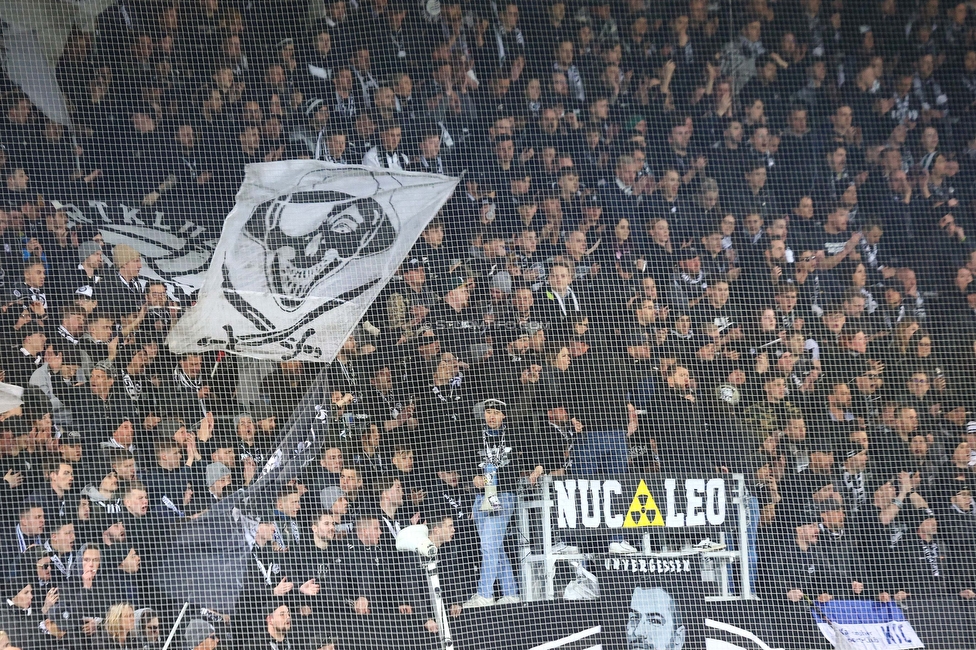 Sturm Graz - LASK
OEFB Cup, Halbfinale, SK Sturm Graz - LASK, Stadion Liebenau Graz, 06.04.2023. 

Foto zeigt Fans von Sturm
Schlüsselwörter: brigata