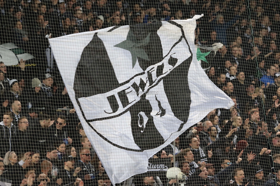 Sturm Graz - LASK
OEFB Cup, Halblfinale, SK Sturm Graz - LASK, Stadion Liebenau Graz, 06.04.2023. 

Foto zeigt Fans von Sturm
Schlüsselwörter: jewels