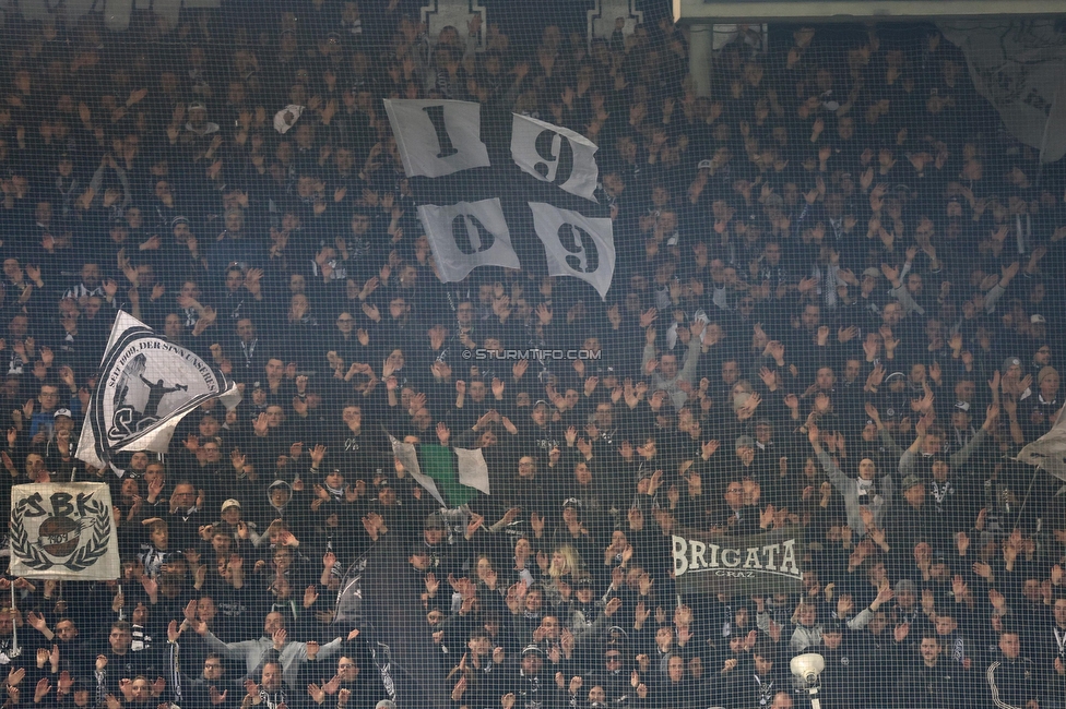 Sturm Graz - LASK
OEFB Cup, Halblfinale, SK Sturm Graz - LASK, Stadion Liebenau Graz, 06.04.2023. 

Foto zeigt Fans von Sturm
