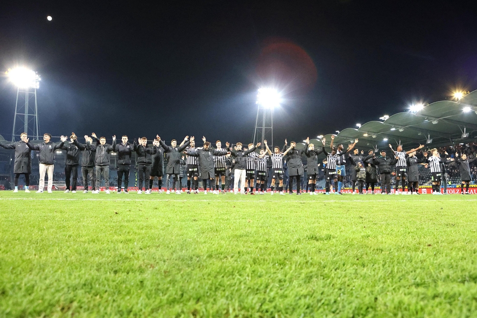 Sturm Graz - LASK
OEFB Cup, Halbfinale, SK Sturm Graz - LASK, Stadion Liebenau Graz, 06.04.2023. 

Foto zeigt die Mannschaft von Sturm
