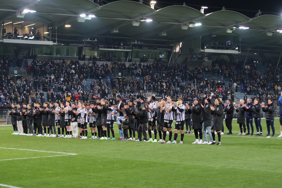 Sturm Graz - LASK
OEFB Cup, Halbfinale, SK Sturm Graz - LASK, Stadion Liebenau Graz, 06.04.2023. 

Foto zeigt die Mannschaft von Sturm
