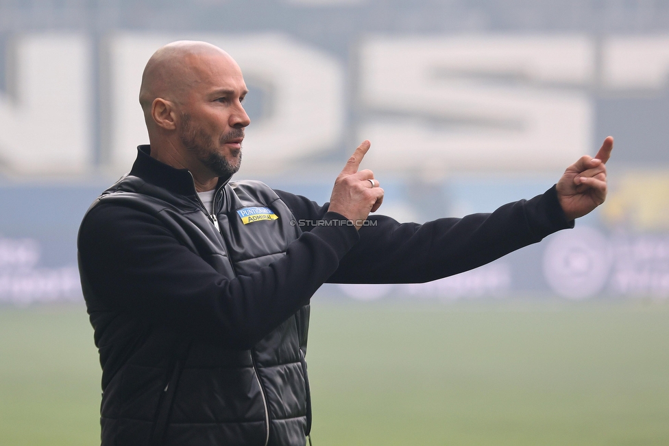 LASK - Sturm Graz
Oesterreichische Fussball Bundesliga, 24. Runde, LASK - SK Sturm Graz, Linzer Stadion Linz, 09.04.2023. 

Foto zeigt Christian Ilzer (Cheftrainer Sturm)
