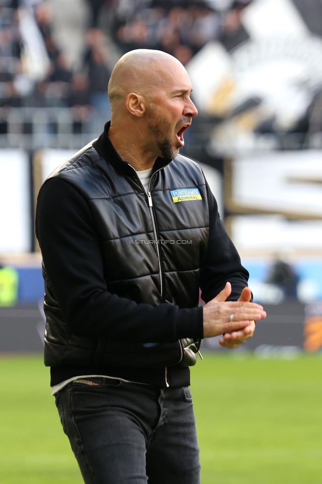 LASK - Sturm Graz
Oesterreichische Fussball Bundesliga, 24. Runde, LASK - SK Sturm Graz, Linzer Stadion Linz, 09.04.2023. 

Foto zeigt Christian Ilzer (Cheftrainer Sturm)
