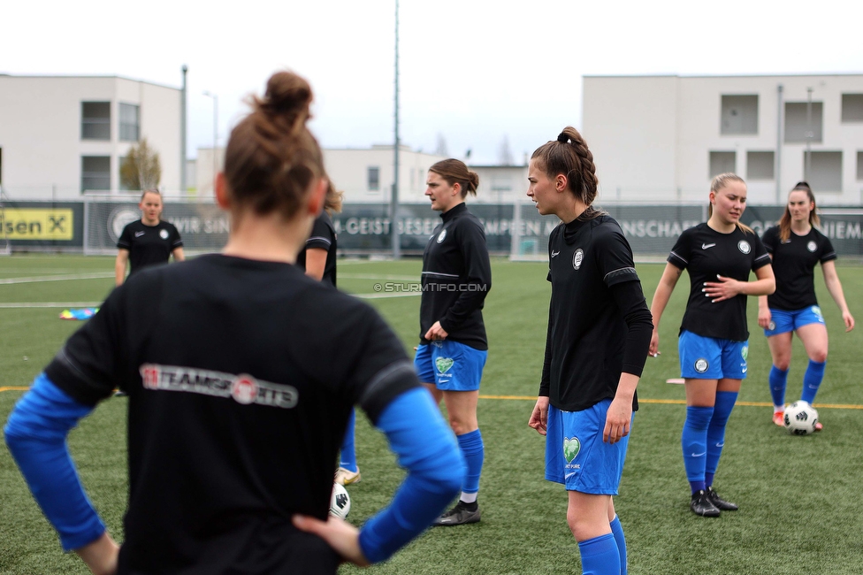 Sturm Damen - Neulengbach
OEFB Frauen Bundesliga, 12. Runde, SK Sturm Graz Damen - USV Neulengbach, Trainingszentrum Messendorf, 15.04.2023. 

Foto zeigt Julia Magerl (Sturm Damen)
