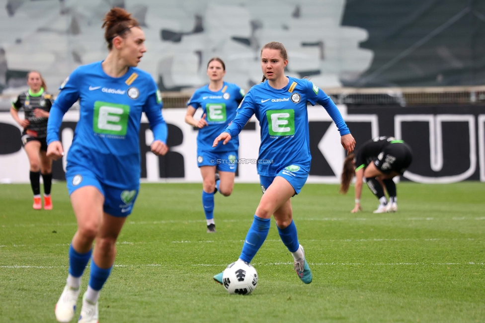 Sturm Damen - Neulengbach
OEFB Frauen Bundesliga, 12. Runde, SK Sturm Graz Damen - USV Neulengbach, Trainingszentrum Messendorf, 15.04.2023. 

Foto zeigt Lilli Purtscheller (Sturm Damen)
