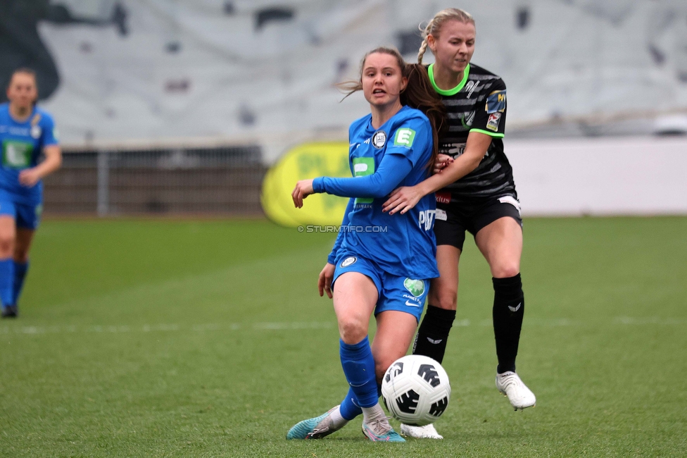 Sturm Damen - Neulengbach
OEFB Frauen Bundesliga, 12. Runde, SK Sturm Graz Damen - USV Neulengbach, Trainingszentrum Messendorf, 15.04.2023. 

Foto zeigt Lilli Purtscheller (Sturm Damen)
