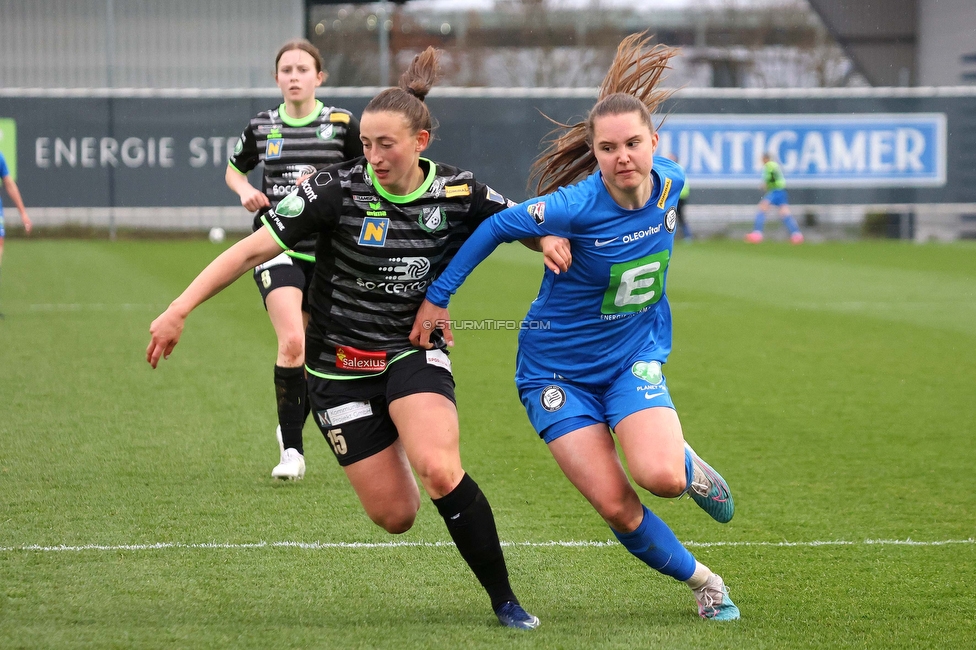 Sturm Damen - Neulengbach
OEFB Frauen Bundesliga, 12. Runde, SK Sturm Graz Damen - USV Neulengbach, Trainingszentrum Messendorf, 15.04.2023. 

Foto zeigt Lilli Purtscheller (Sturm Damen)
