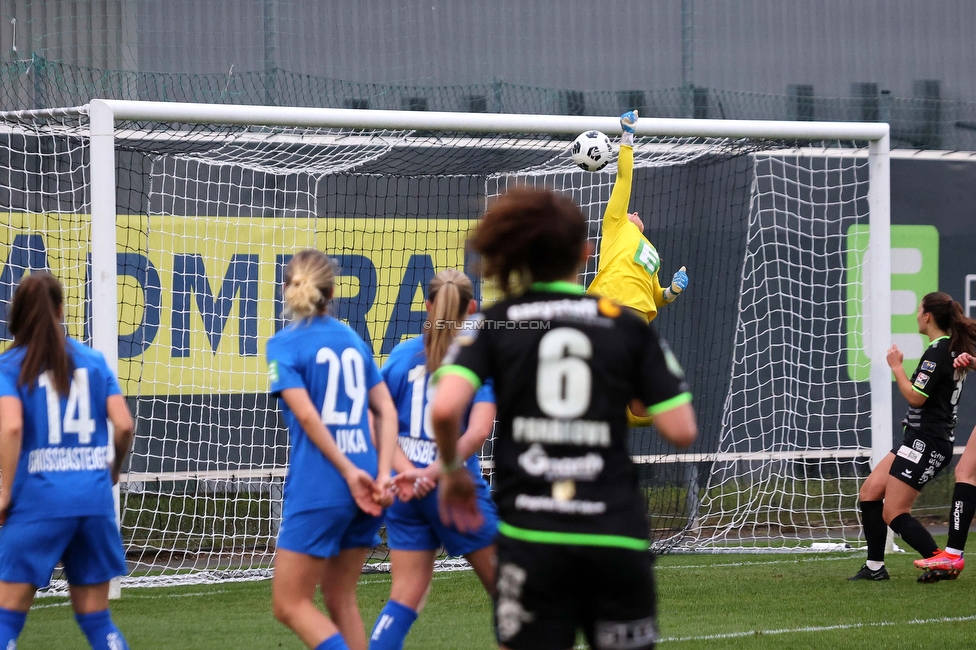 Sturm Damen - Neulengbach
OEFB Frauen Bundesliga, 12. Runde, SK Sturm Graz Damen - USV Neulengbach, Trainingszentrum Messendorf, 15.04.2023. 

Foto zeigt Mariella El Sherif (Sturm Damen)
