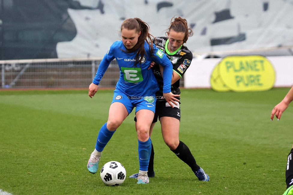 Sturm Damen - Neulengbach
OEFB Frauen Bundesliga, 12. Runde, SK Sturm Graz Damen - USV Neulengbach, Trainingszentrum Messendorf, 15.04.2023. 

Foto zeigt Lilli Purtscheller (Sturm Damen)
