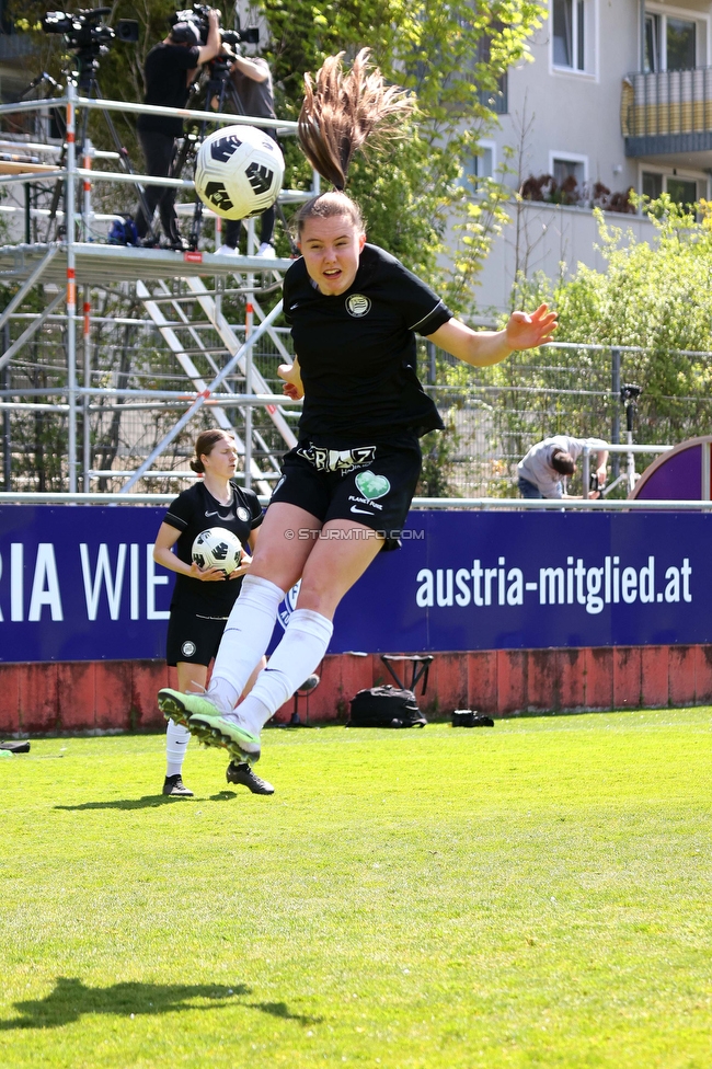 Austria Wien - Sturm
OEFB Frauen Bundesliga, 13. Runde, FK Austria Wien - SK Sturm Graz Damen, GENERALI-Arena Trainingsgelaende Wien, 15.04.2023. 

Foto zeigt Lilli Purtscheller (Sturm Damen)
