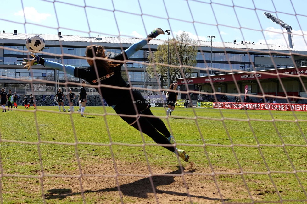 Austria Wien - Sturm
OEFB Frauen Bundesliga, 13. Runde, FK Austria Wien - SK Sturm Graz Damen, GENERALI-Arena Trainingsgelaende Wien, 15.04.2023. 

Foto zeigt Vanessa Gritzner (Sturm Damen)
