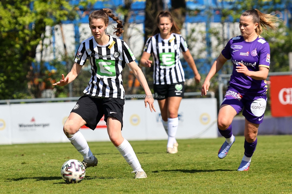 Austria Wien - Sturm
OEFB Frauen Bundesliga, 13. Runde, FK Austria Wien - SK Sturm Graz Damen, GENERALI-Arena Trainingsgelaende Wien, 15.04.2023. 

Foto zeigt Julia Magerl (Sturm Damen)
