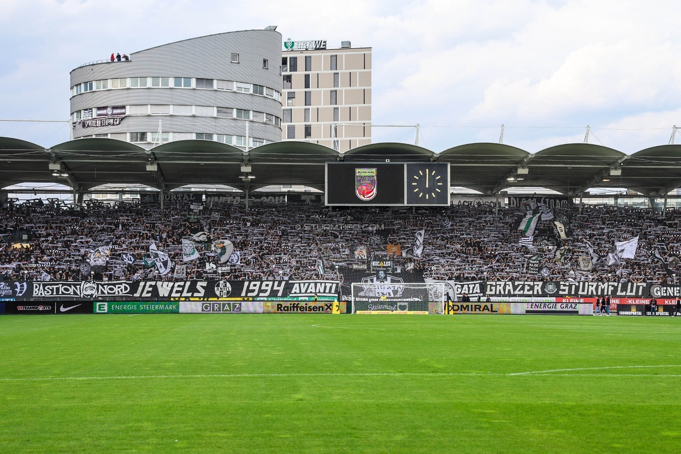 Sturm Graz - Salzburg
Oesterreichische Fussball Bundesliga, 26. Runde, SK Sturm Graz - FC RB Salzburg, Stadion Liebenau Graz, 23.04.2023. 

Foto zeigt Fans von Sturm
Schlüsselwörter: schals