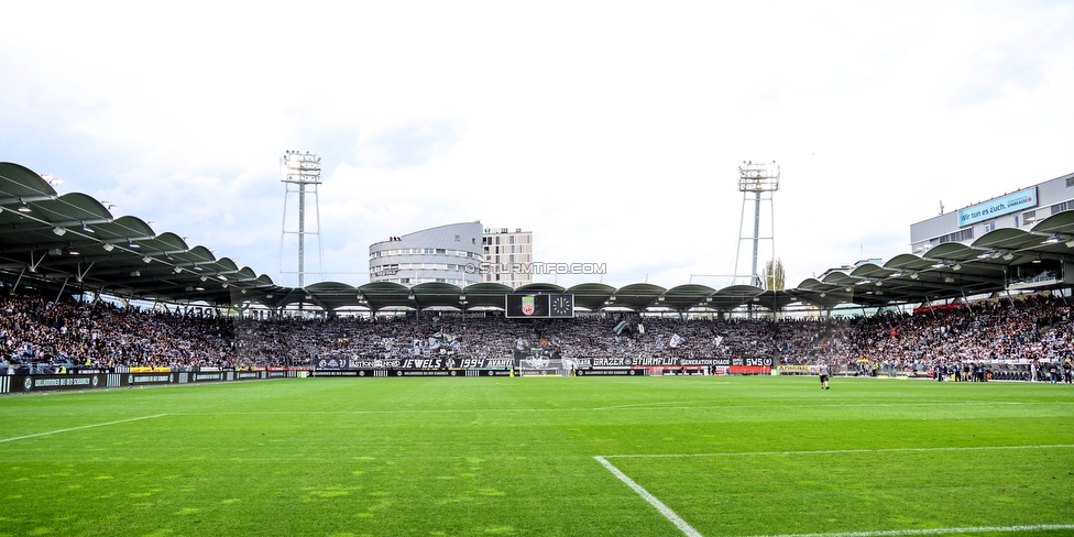 Sturm Graz - Salzburg
Oesterreichische Fussball Bundesliga, 26. Runde, SK Sturm Graz - FC RB Salzburg, Stadion Liebenau Graz, 23.04.2023. 

Foto zeigt Fans von Sturm
Schlüsselwörter: schals