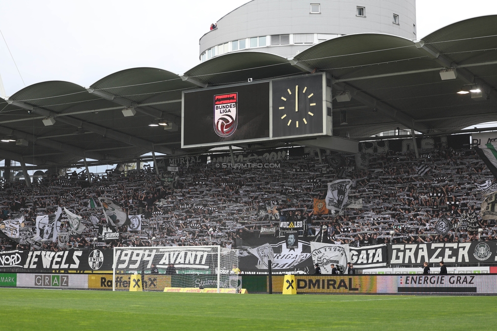 Sturm Graz - Salzburg
Oesterreichische Fussball Bundesliga, 26. Runde, SK Sturm Graz - FC RB Salzburg, Stadion Liebenau Graz, 23.04.2023. 

Foto zeigt Fans von Sturm
Schlüsselwörter: schals