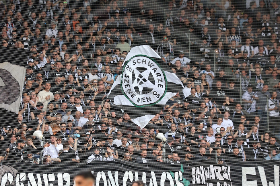 Sturm Graz - Salzburg
Oesterreichische Fussball Bundesliga, 26. Runde, SK Sturm Graz - FC RB Salzburg, Stadion Liebenau Graz, 23.04.2023. 

Foto zeigt Fans von Sturm
Schlüsselwörter: schwarzeszenewien