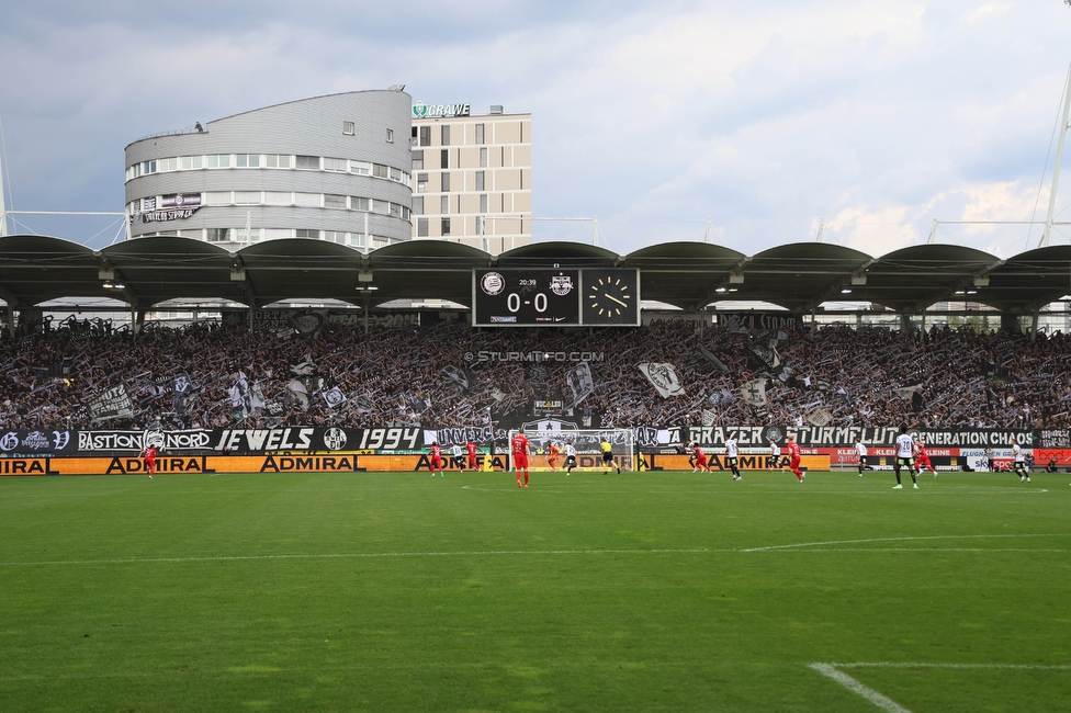 Sturm Graz - Salzburg
Oesterreichische Fussball Bundesliga, 26. Runde, SK Sturm Graz - FC RB Salzburg, Stadion Liebenau Graz, 23.04.2023. 

Foto zeigt Fans von Sturm
Schlüsselwörter: schals