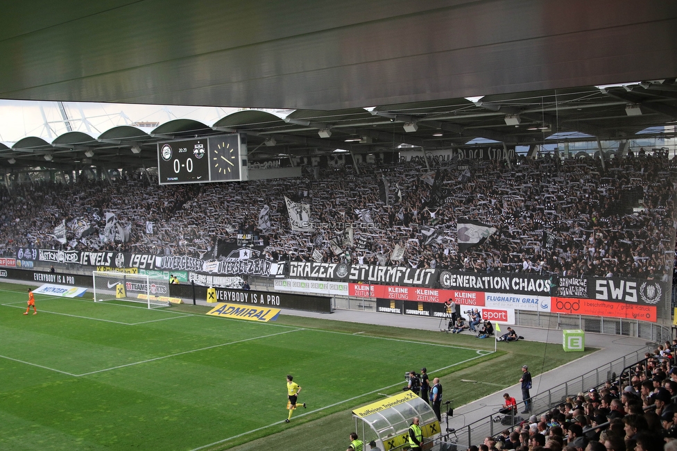 Sturm Graz - Salzburg
Oesterreichische Fussball Bundesliga, 26. Runde, SK Sturm Graz - FC RB Salzburg, Stadion Liebenau Graz, 23.04.2023. 

Foto zeigt Fans von Sturm
