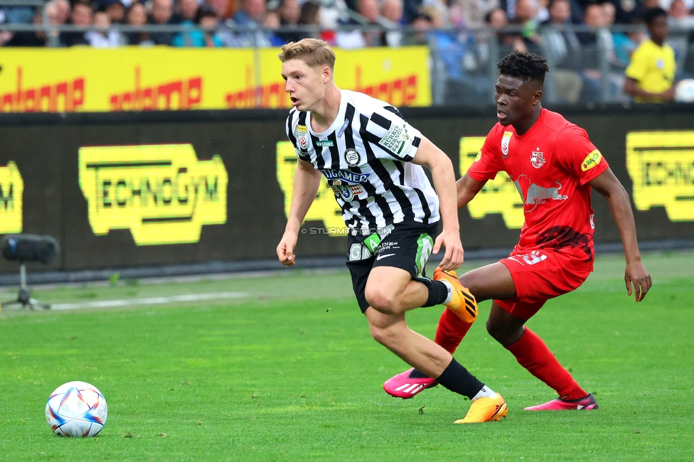 Sturm Graz - Salzburg
Oesterreichische Fussball Bundesliga, 26. Runde, SK Sturm Graz - FC RB Salzburg, Stadion Liebenau Graz, 23.04.2023. 

Foto zeigt Alexander Prass (Sturm)
