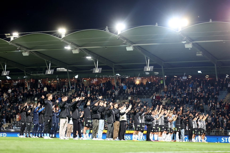 Sturm Graz - Austria Wien
Oesterreichische Fussball Bundesliga, 27. Runde, SK Sturm Graz - FK Austria Wien, Stadion Liebenau Graz, 26.04.2023. 

Foto zeigt die Mannschaft von Sturm
