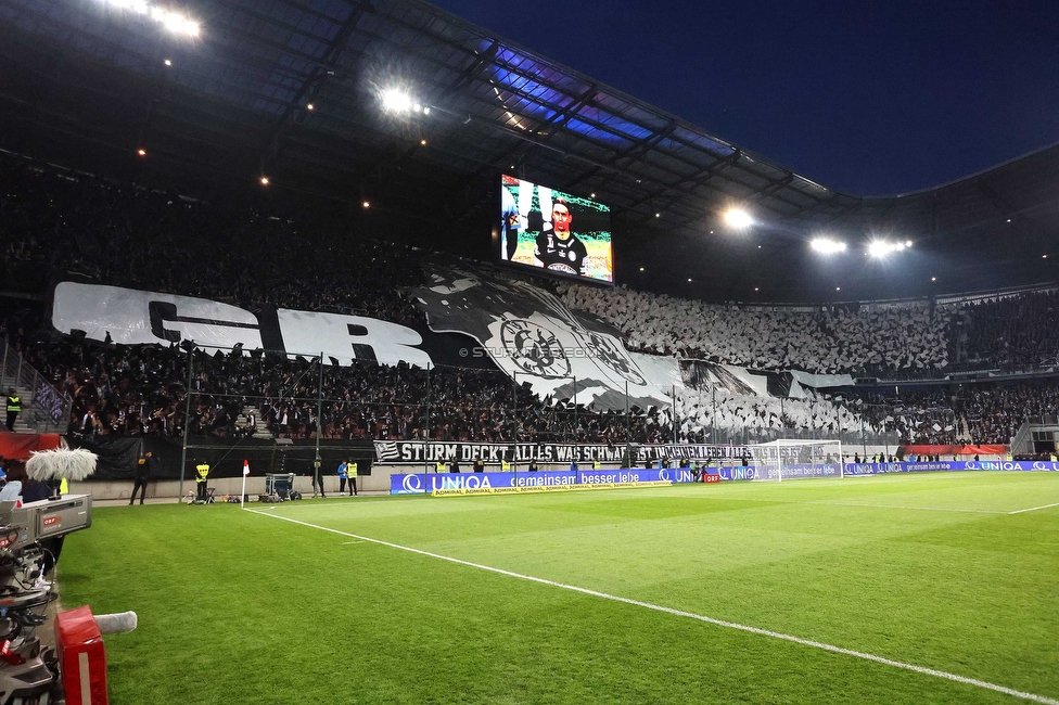 Rapid Wien - Sturm Graz
OEFB Cup, Finale, SK Rapid Wien - SK Sturm Graz, Woerthersee Stadion Klagenfurt, 30.04.2023. 

Foto zeigt Fans von Sturm
