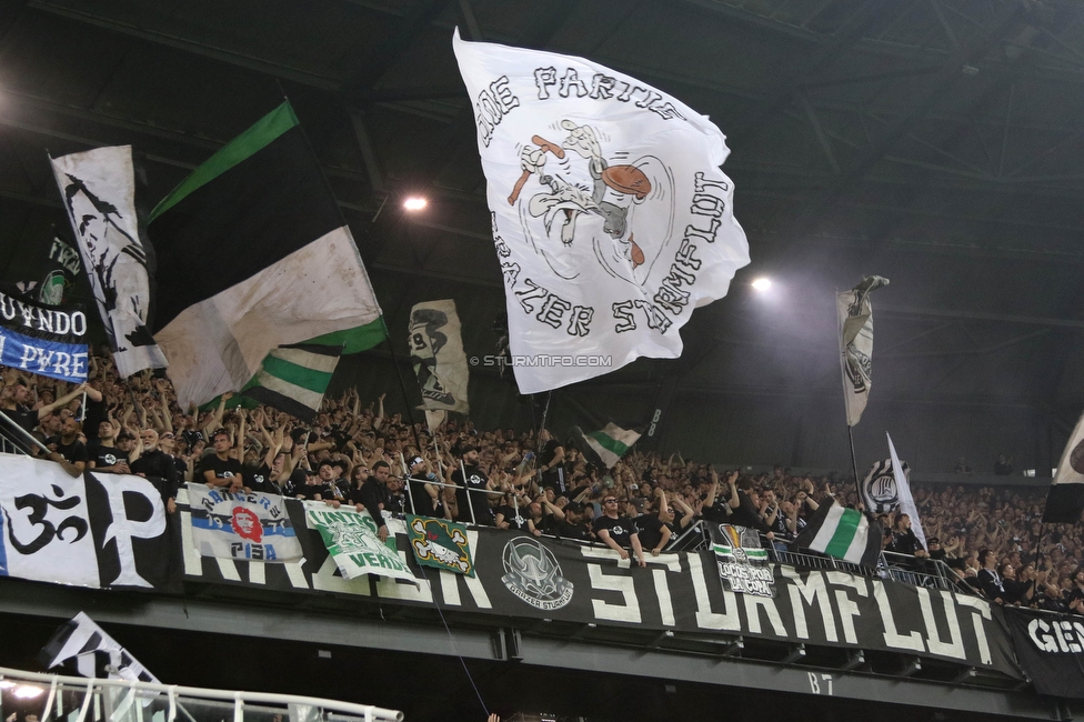 Rapid Wien - Sturm Graz
OEFB Cup, Finale, SK Rapid Wien - SK Sturm Graz, Woerthersee Stadion Klagenfurt, 30.04.2023. 

Foto zeigt Fans von Sturm
Schlüsselwörter: sturmflut