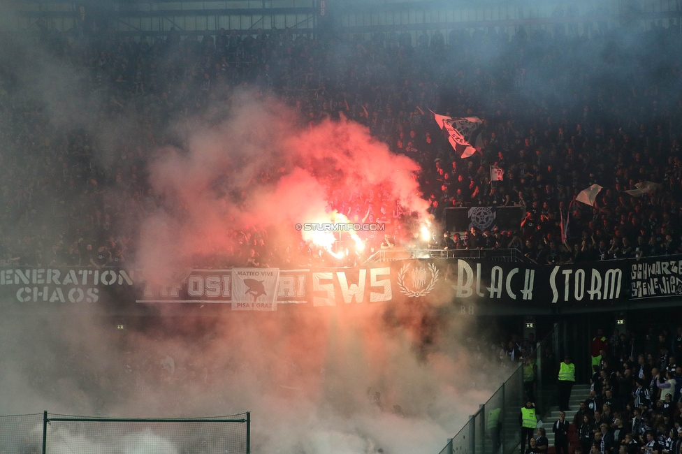 Rapid Wien - Sturm Graz
OEFB Cup, Finale, SK Rapid Wien - SK Sturm Graz, Woerthersee Stadion Klagenfurt, 30.04.2023. 

Foto zeigt Fans von Sturm
Schlüsselwörter: sws