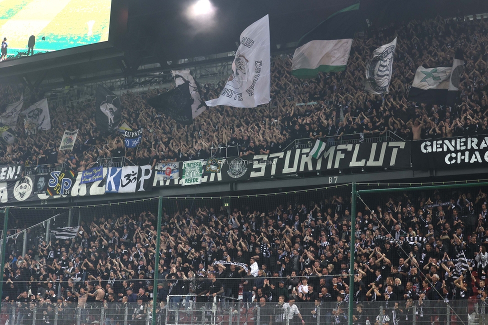 Rapid Wien - Sturm Graz
OEFB Cup, Finale, SK Rapid Wien - SK Sturm Graz, Woerthersee Stadion Klagenfurt, 30.04.2023. 

Foto zeigt Fans von Sturm
Schlüsselwörter: pyrotechnik generationchaos