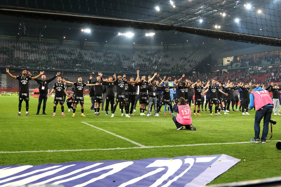 Rapid Wien - Sturm Graz
OEFB Cup, Finale, SK Rapid Wien - SK Sturm Graz, Woerthersee Stadion Klagenfurt, 30.04.2023. 

Foto zeigt die Mannschaft von Sturm
