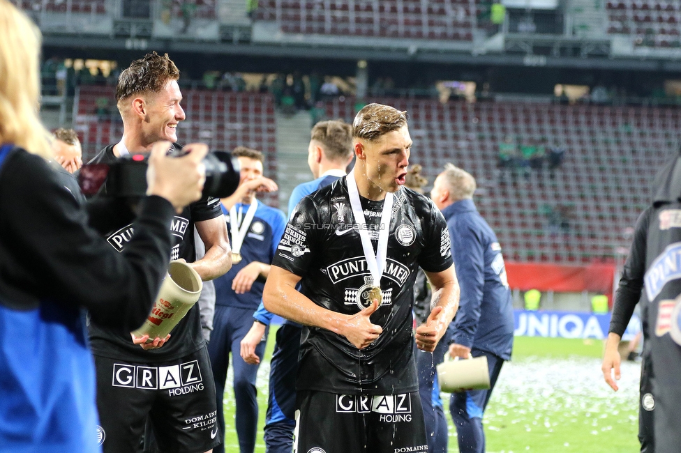 Rapid Wien - Sturm Graz
OEFB Cup, Finale, SK Rapid Wien - SK Sturm Graz, Woerthersee Stadion Klagenfurt, 30.04.2023. 

Foto zeigt Alexander Prass (Sturm)
