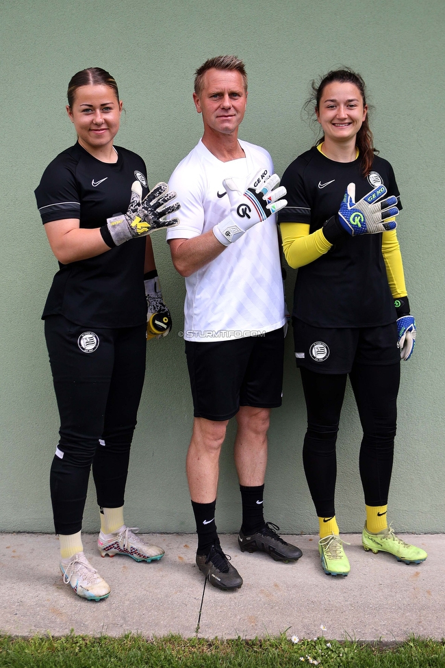 Sturm Damen - Bergheim
OEFB Frauen Bundesliga, 14. Runde, SK Sturm Graz Damen - FC Bergheim, MURAUER Bier Arena - StFV Graz, 06.05.2023. 

Foto zeigt
